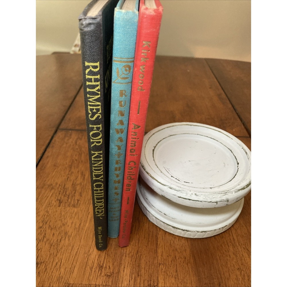 Lot of 6 vintage CHILDRENS Books for Decor or Staging